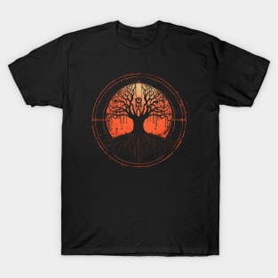 Spooky Halloween - Haunted Forest - Eerie Art - "Tree of Wonders" T-Shirt